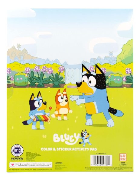 Bluey Libro Juego Para Colorear Y Calcomanias Para Niños - Image 4
