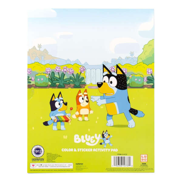 Bluey Libro Juego Para Colorear Y Calcomanias Para Niños - Image 4