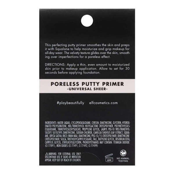 E.l.f. Poreless Putty Primer (21gr) Minimizador De Poros - Image 3