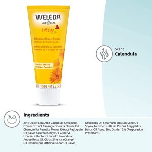 Crema Para Rozaduras De Pañal, Weleda Con Calendula 2.8 Oz. - Image 5
