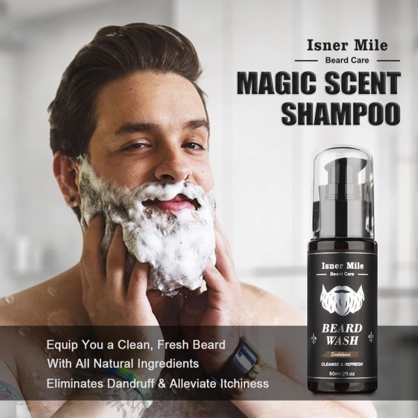 Isner Mile Kit Barba Para Hombres Hidratante Y Crecimiento - Image 3