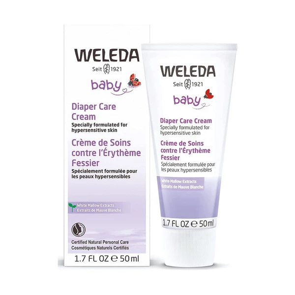 Crema Para Rozaduras D Pañal, Weleda Con Malva Blanca 1.7 Oz - Image 2