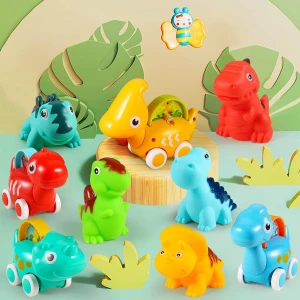 Alasou Juguetes De Dinosaurio Con Tapete De Juego - Image 2