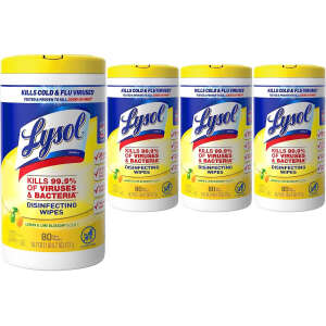 Lysol Toallitas De Desinfeccion Paquete Vario 320 Toallitas