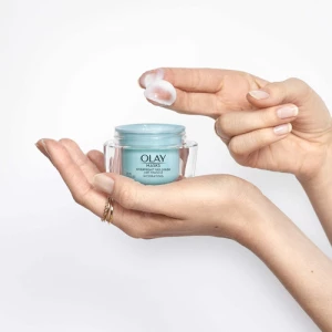 Olay Máscara Facial Hidratante De Gel Nocturna Con Vitamin E Tipo De Piel Seca - Image 5