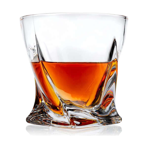 Juego De 2 Vasos De Whisky, Piedras De Whisky Bourbon, Pinza Color Marrón - Image 2