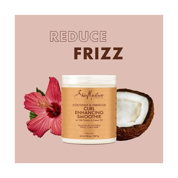Batido Para Mejorar Los Rizos De Coco, Shea Moisture, 20 Oz - Image 4