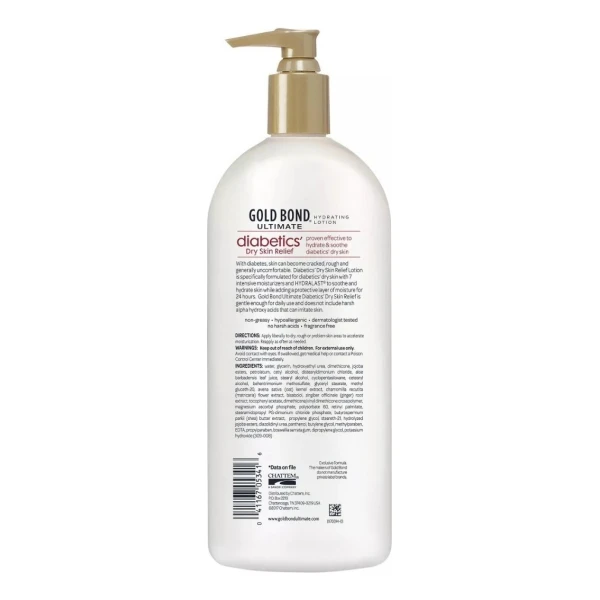 Crema Gold Bond Para Diabéticos 18oz (510g) - Image 2