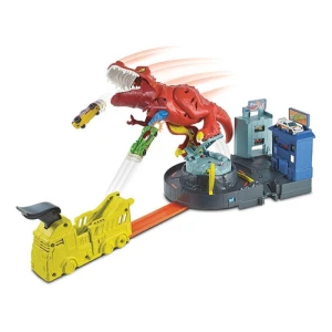 Hot Wheels T-rex Rampage - Juego De Pistas Con 1 Carro Color Rojo - Image 3