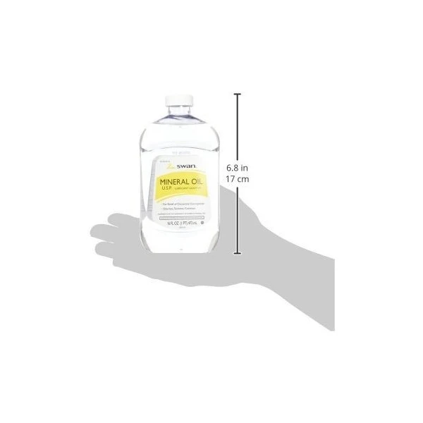 Swan Mineral Oil 16 Oz - Image 3