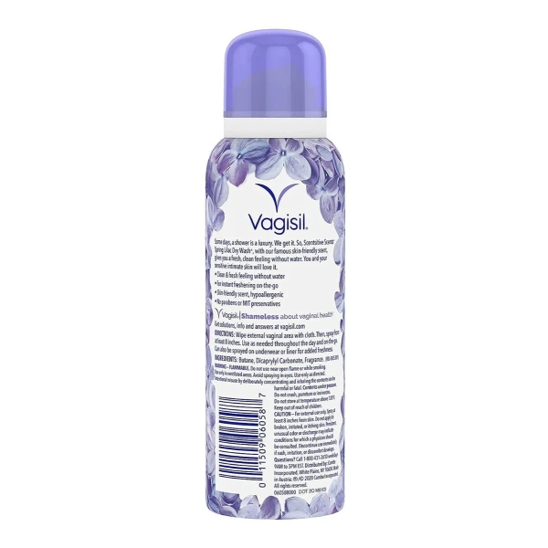 Vagisil Spray Lavado En Seco Intimo Femenino, Spring Lilac - Image 3