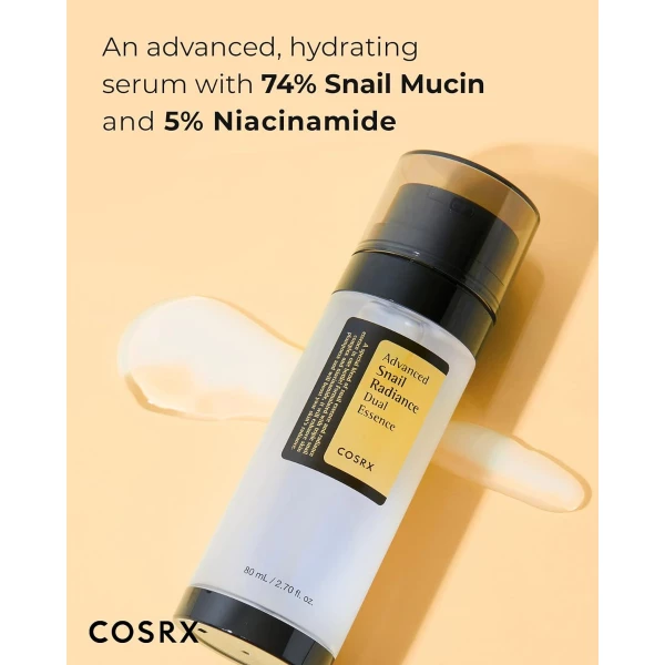 Cosrx Suero Facial Con Niacinamida 5%+ Mucina De Caracol 74% Momento De Aplicación Día/noche Tipo De Piel Piel Sensible - Image 2