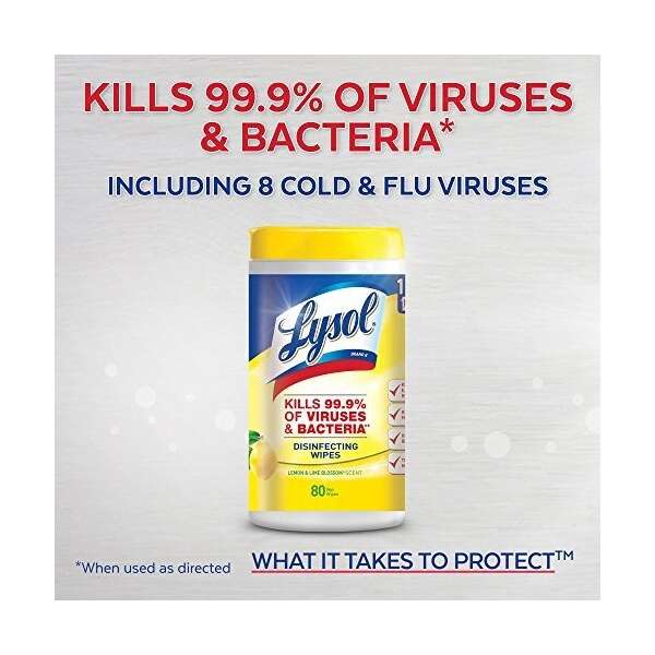 Lysol Toallitas De Desinfeccion Paquete Vario 320 Toallitas - Image 2