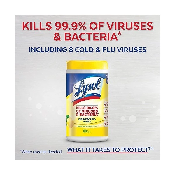 Lysol Toallitas De Desinfeccion Paquete Vario 320 Toallitas - Image 2