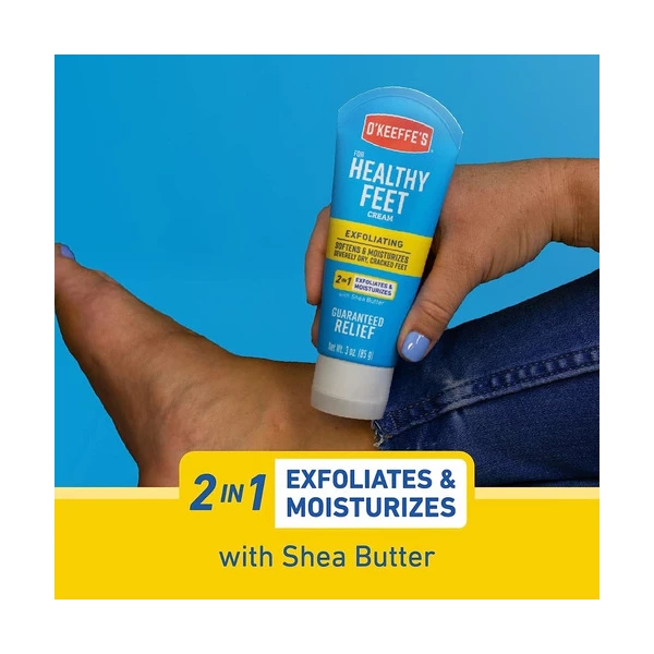 Crema Exfoliante Para Pies 2 En 1 O'keeffe's Healthy Feet - Image 3