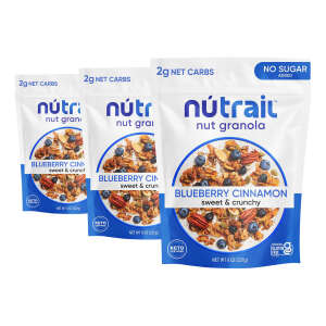 Nutrail Granola Saludable Canela Y Arándanos 227g Pack 3