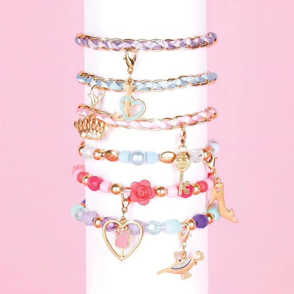 Disney Princesas Kit Fabricacion De Pulseras 94 Piezas - Image 3
