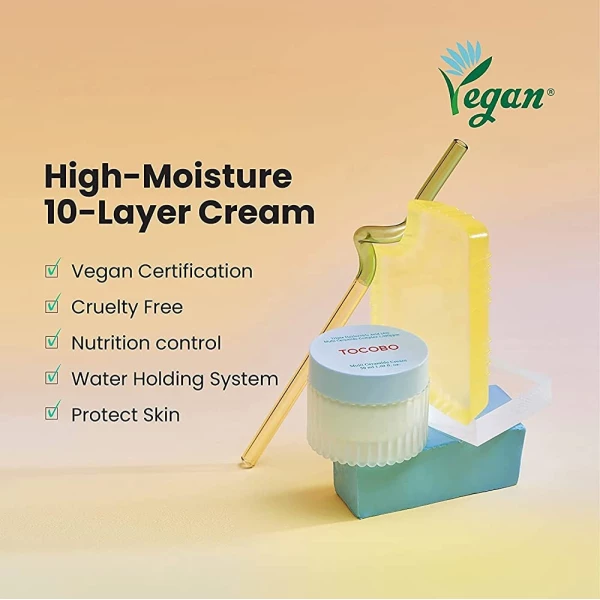 Tocobo Multi Ceramide Cream 50ml Vegan Cream Tipo De Piel Todo Tipo De Piel - Image 2
