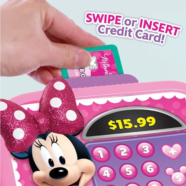 Disney Just Play (R) Caja Registradora Minnie Mouse Mimi Ev Color Rosa - Image 2