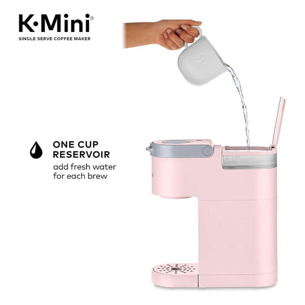 Keurig Mini Cafetera Para Cápsulas K-cup, Rosa Color Rosa Polvorienta - Image 2