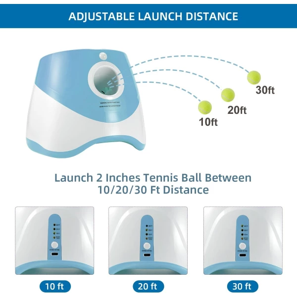 Lanzador Automático De Pelotas Juego Interactivo Para Perros - Image 4