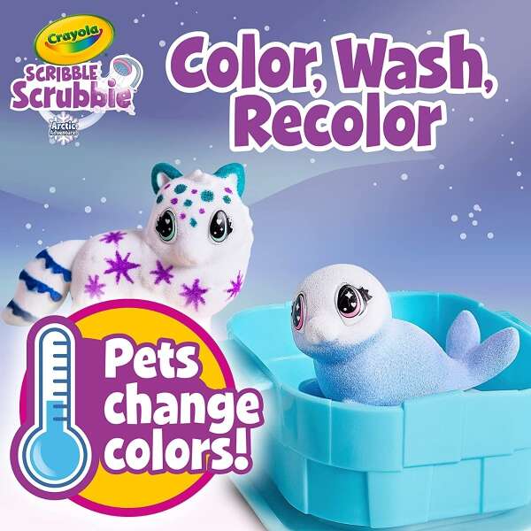 Juguete Para Niños Scribble Scrubbie Artic Igloo Crayola - Image 4