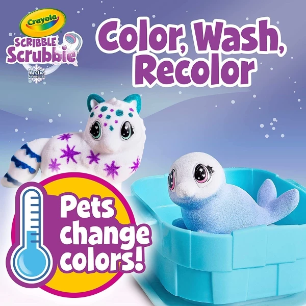 Juguete Para Niños Scribble Scrubbie Artic Igloo Crayola - Image 4