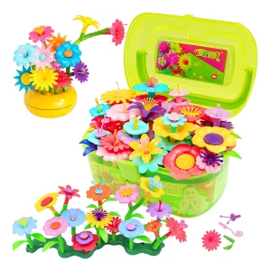 Vertoy Juego Construcción De Jardín De Flores 143 Pzas