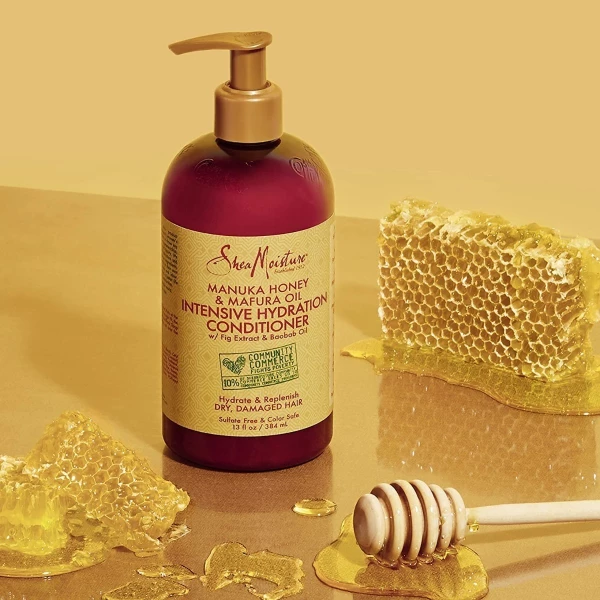 Shea Moisture Acondicionador · Manuka Honey & Mafura Oil - Image 3