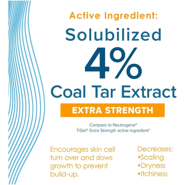 Shampoo Igual A Neutrogena Tgel 177ml 4% Coal Tar Max. Conc - Image 2