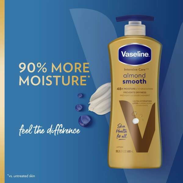 Vaseline Loción Corporal Suave Cuidados Intensivos Almendra - Image 2