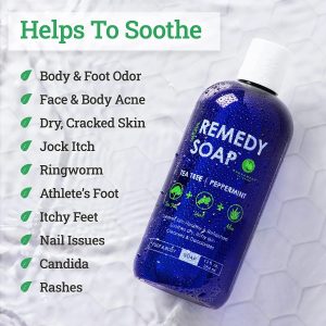 Jabon Corporal Remedy Soap Antiséptico Anti Hongo Mal Olor - Image 2