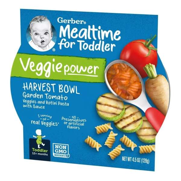 Gerber Pasta Fusilli Con Verduras Para Niños 4pack 128gr C/u - Image 3