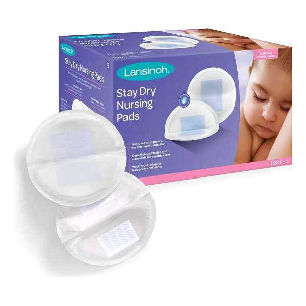 Lansinoh 100 Protectores De Lactancia Almohadillas Discos - Image 2