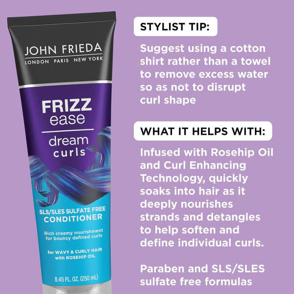 John Frieda Acondicionador Para Cabello Rizado 250ml - Image 2