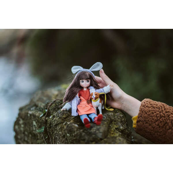 Lottie Doll Walk In The Park Muñeca Con Perrito De Mascota - Image 5