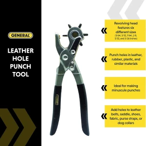 Sacabocados General Tools 73 Giratorio Resistente - Image 2