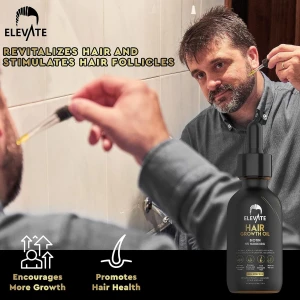 Elevate- Aceite Para El Crecimiento Del Cabello Biotina 30ml - Image 5