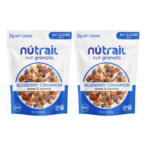 Nutrail Granola Saludable Canela Y Arándanos 227g Pack 2