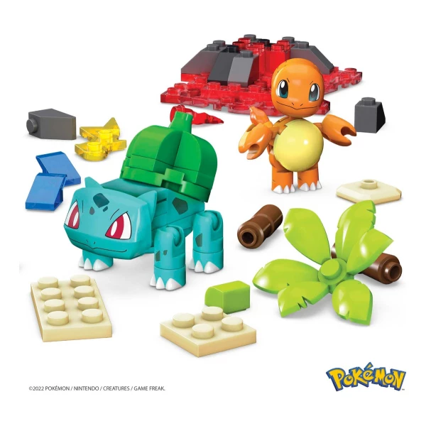 Figura De Construcción Mega Construx Pokémon Equipo De Kanto Cantidad De Piezas 150 - Image 4