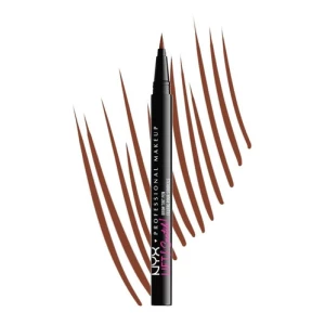 Delineador De Cejas Nyx Professional Makeup Lift & Snatch Color Caoba