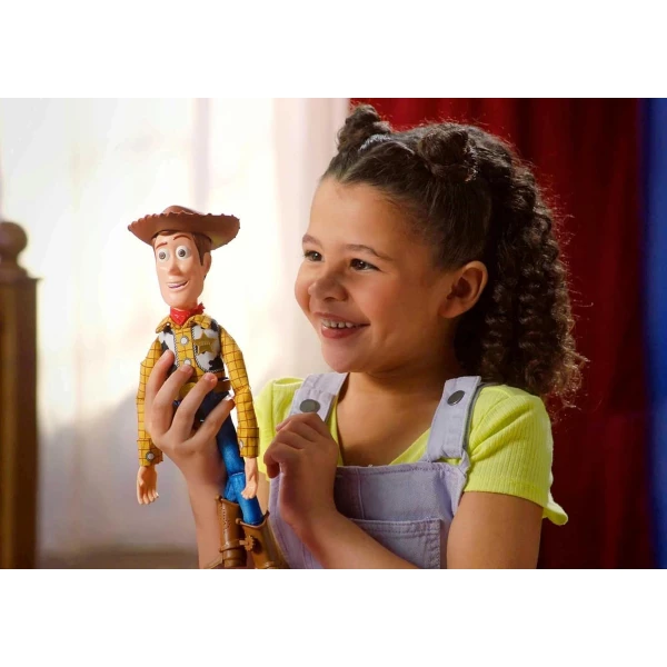 Mattel Disney Pixar Toy Story Woody 30.5 Ctms Con 30 Frases - Image 3