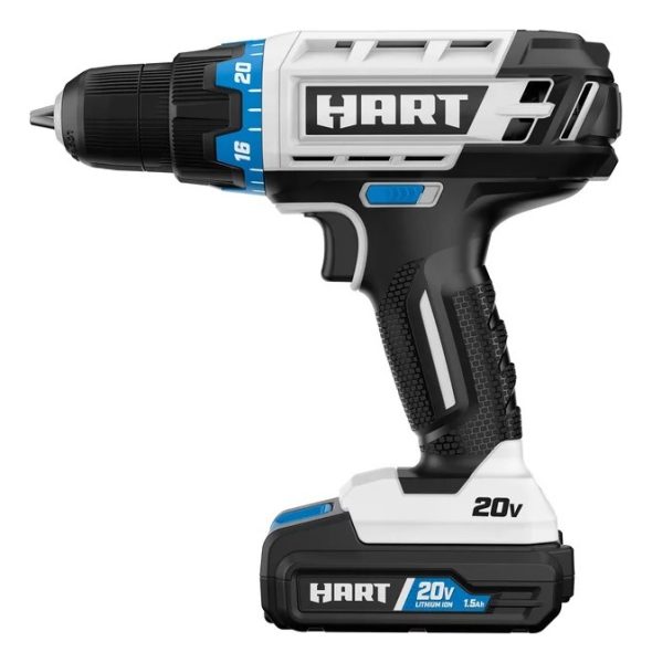 Hart Kit Taladro Inalámbrico 20 V, 1 Bateria/cargador 36 Pzs - Image 3