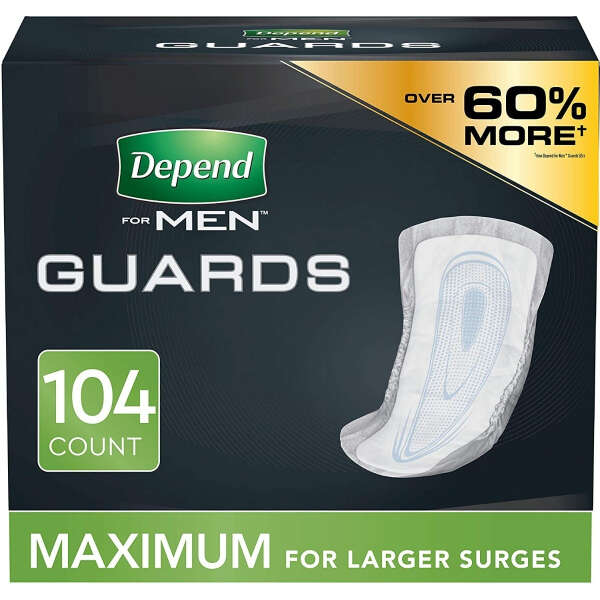 Depend Protectores Incontinencia Hombres, Máxima Absorbencia Talla Unitalla - Image 2