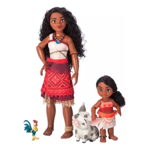 Disney Princesas Set De Muñecas Moana Y Simea 4 Piezas