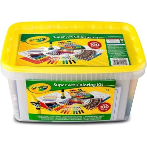 Crayola Kit De Arte Variado Y Colorear Super Art Para Niños - Image 3