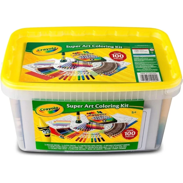 Crayola Kit De Arte Variado Y Colorear Super Art Para Niños - Image 3