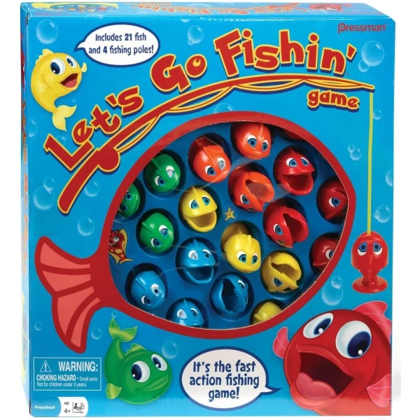 Juego De Pescar Let's Go Fishin Mas Lucky Ducks Make-a-match - Image 2