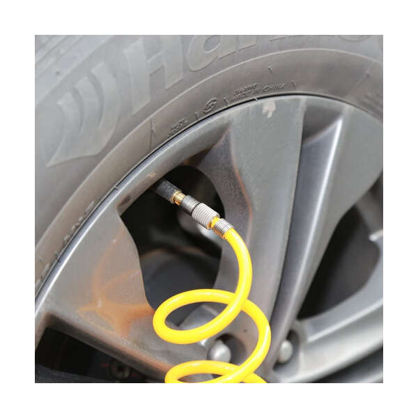 Tirewell 12v Neumático Inflador, Pesado Bomba Doble Cilindro Color Negro - Image 4