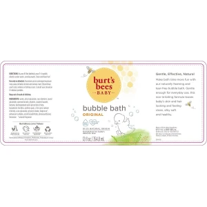 Jabón Baño De Burbujas Para Bebé 354.8ml Burt's Bees Baby - Image 3